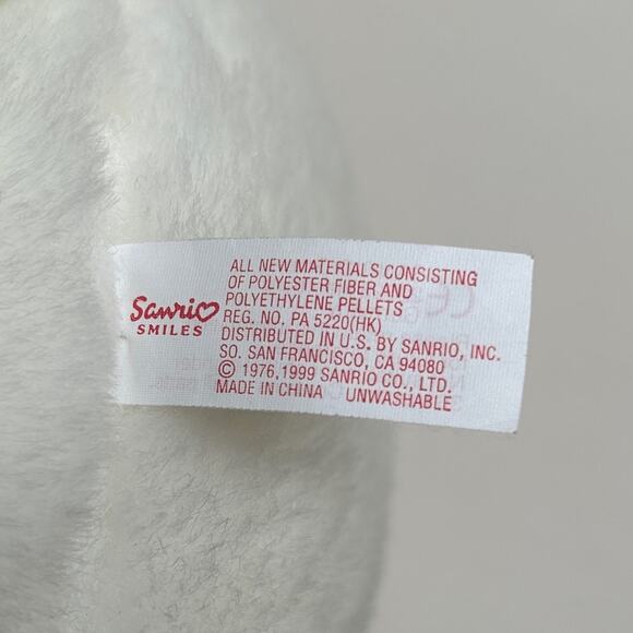 SANRIO SMILES Vintage 1999 Hello Kitty Angel Collectible Plush 18” - Picture 9 of 10